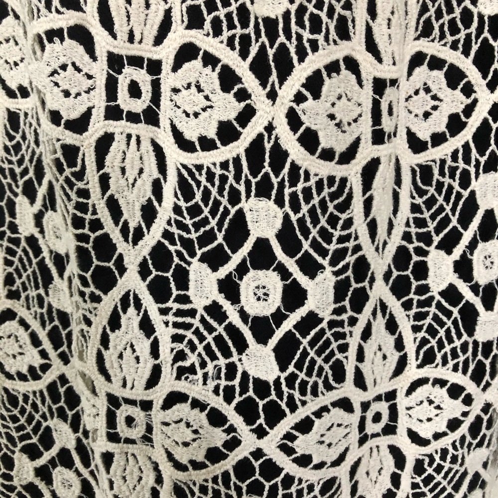 Karen Kane cotton & silk top, size Small - Picture 8 of 9